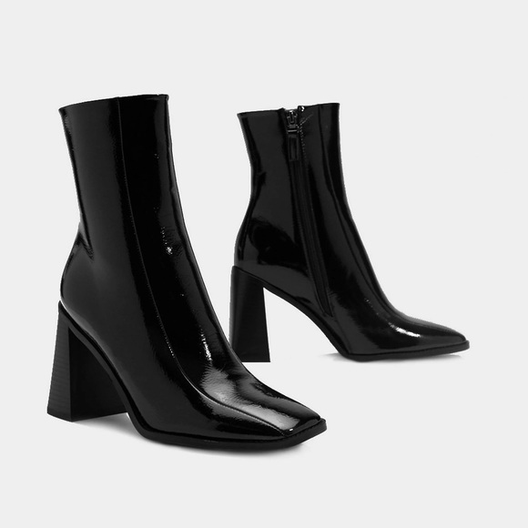 Square Toe Heeled Ankle Boots | Poshmark